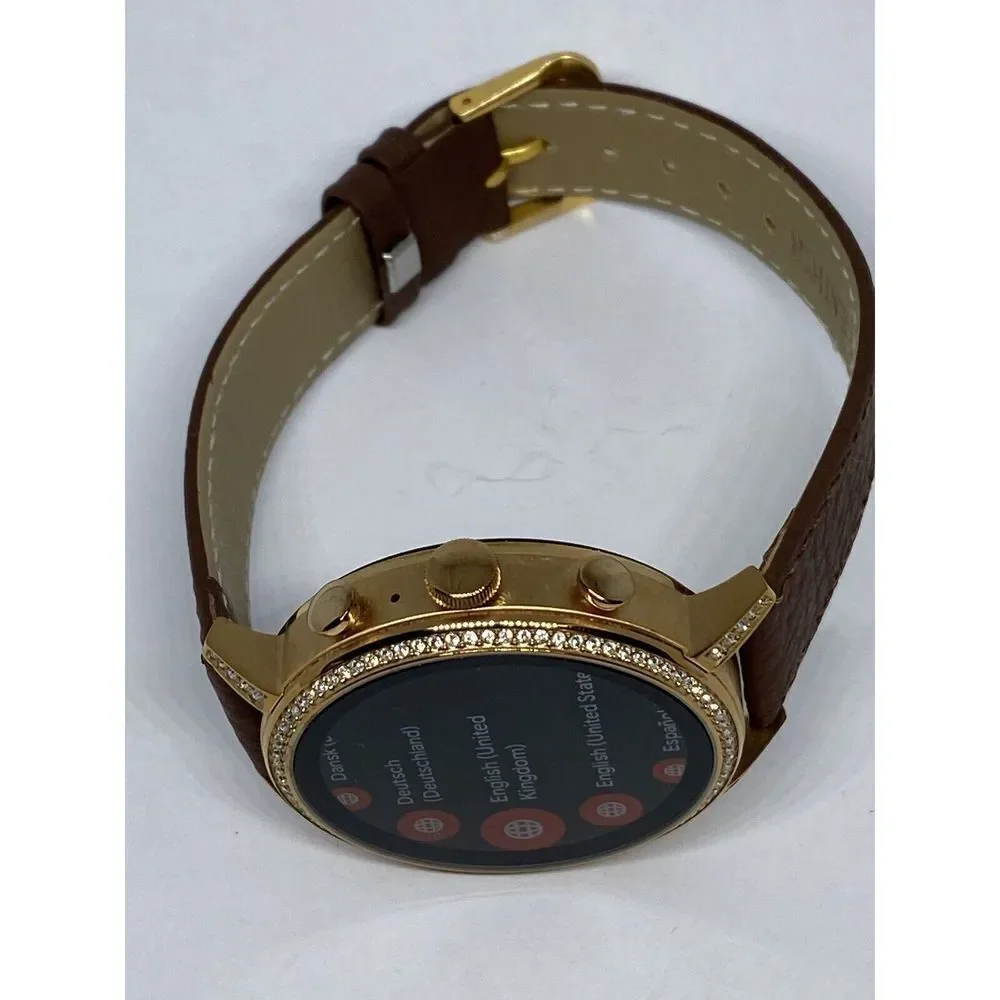 Fossil Gen 4 Authentic Digital Dial Smart Watch Custom Band FTW6011 DC507